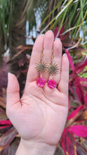 Load image into Gallery viewer, Solana Earrings - Raspberry
