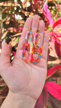 Load image into Gallery viewer, Chrissy Earrings - Rainbow Confetti