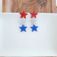 Load image into Gallery viewer, Star Spangled Dangles - Sparkle