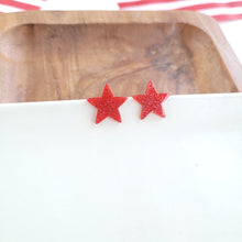 Load image into Gallery viewer, Liberty Star Studs - Red