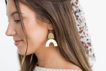 Load image into Gallery viewer, Ruby Earrings - Gold
