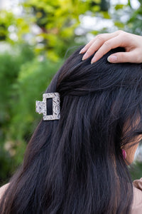 Carly Hair Claw - Marble