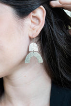 Load image into Gallery viewer, Ruby Earrings - Silver
