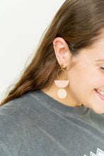 Load image into Gallery viewer, Wren Earrings - Blush &amp; Linen